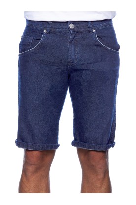Bermuda Casual Jeans Indigo Stone